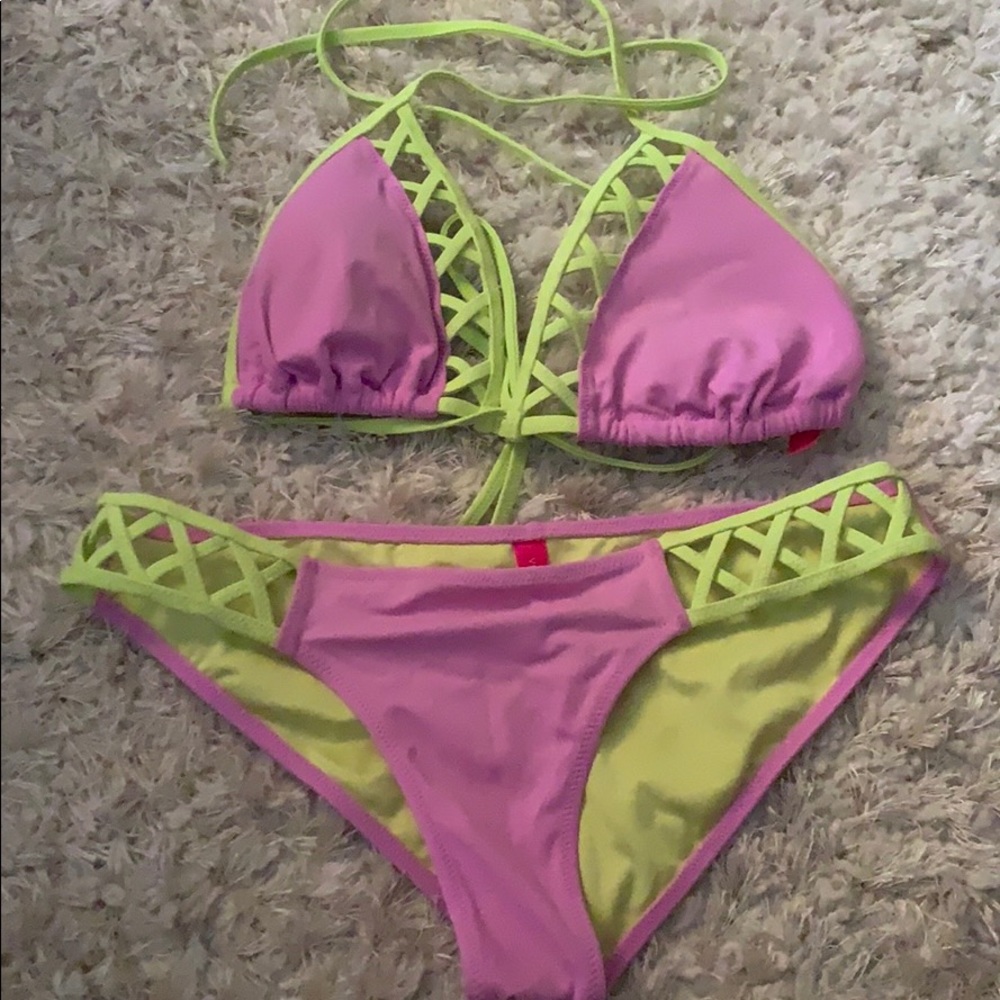 VS Purple/ Green Swim